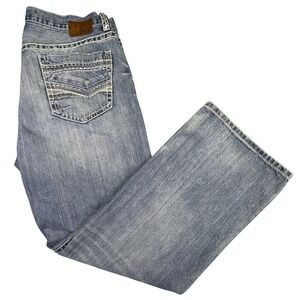 BKE Faded Blue Bootcut Jeans